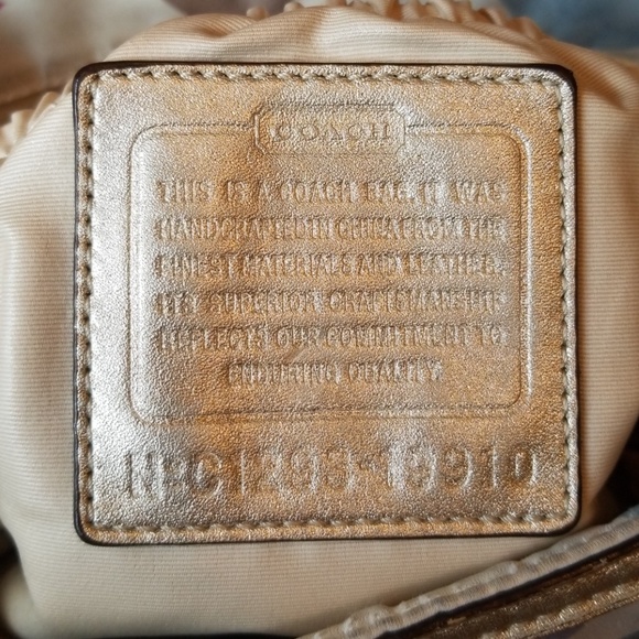 Coach F19910 Baby Bag Painted Signature C